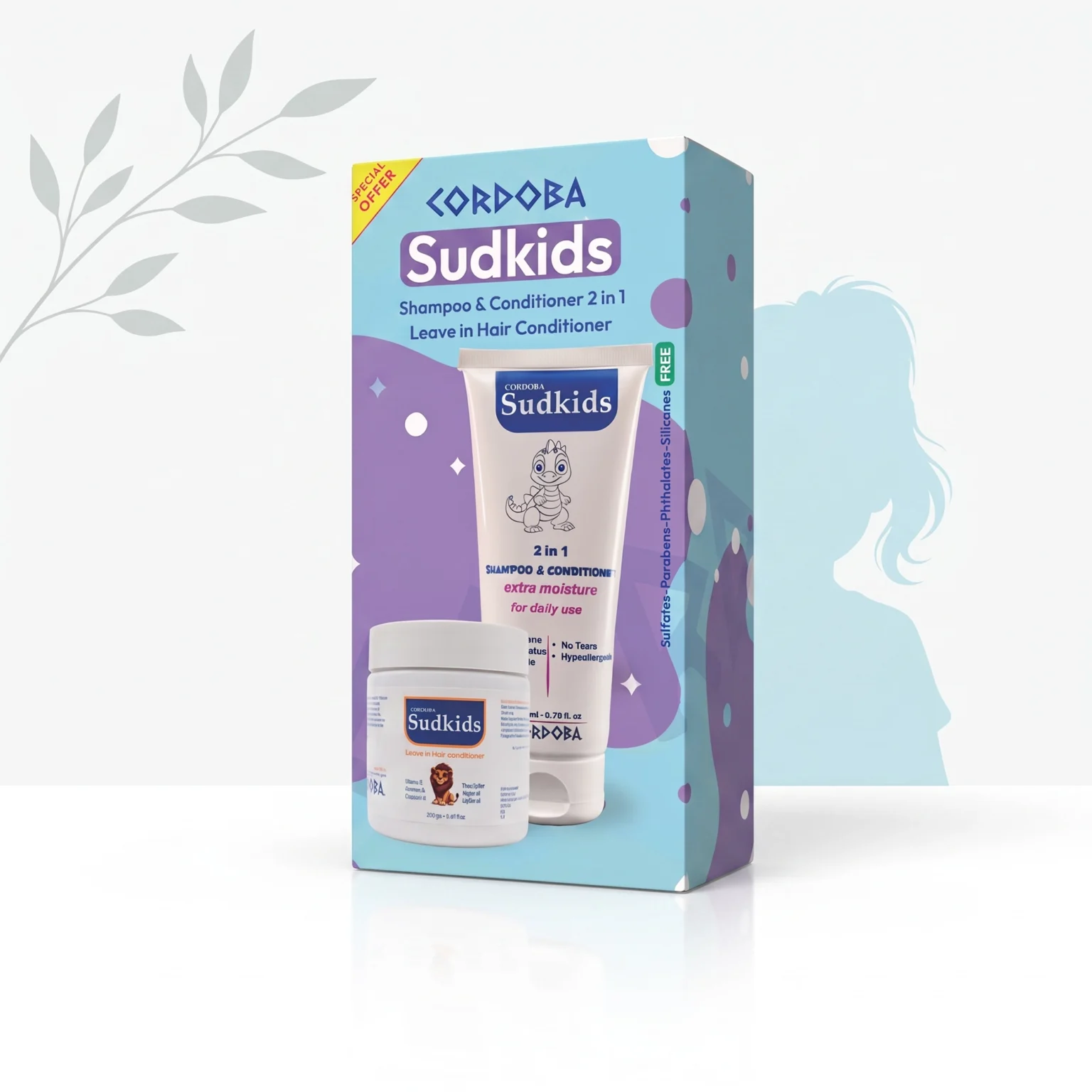 SUDKIDS HAIR CARE SET